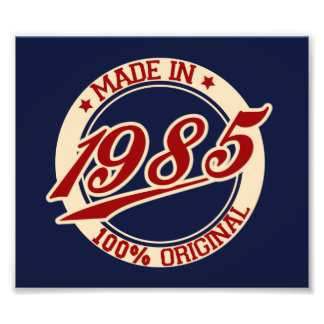 Foto Hecho En 1985