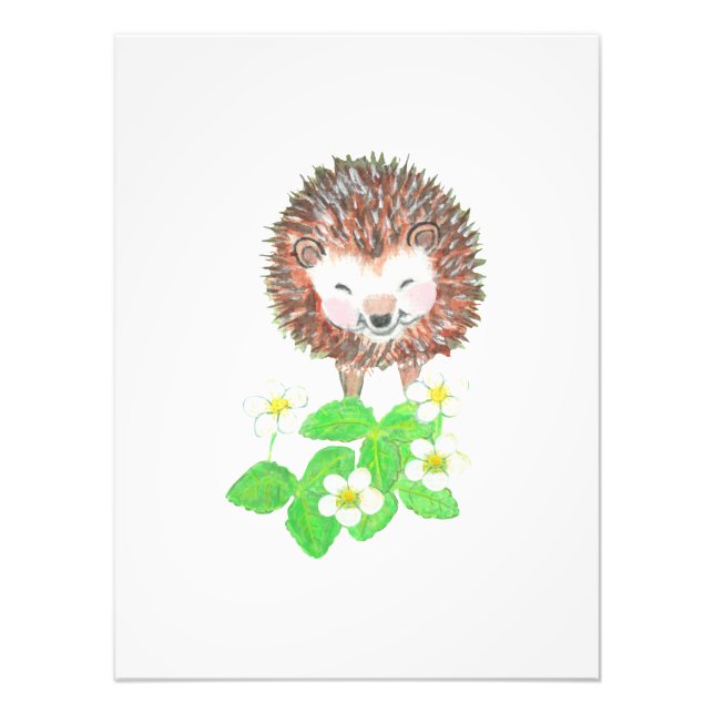Foto Hedgehog sonriente (Frente)