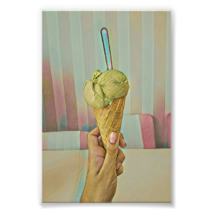 Foto Helado de chocolate