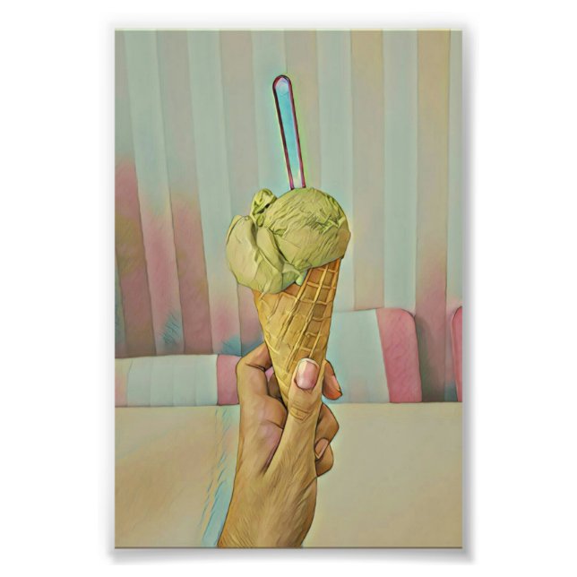 Foto Helado de chocolate (Frente)