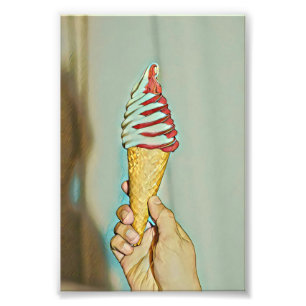 Foto Helado de chocolate