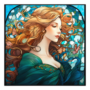 Foto Helena - Mujer rubia oscura en estilo Art Nouveau