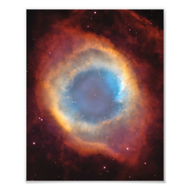 Foto Helix Nebula por Hubble (Frente)