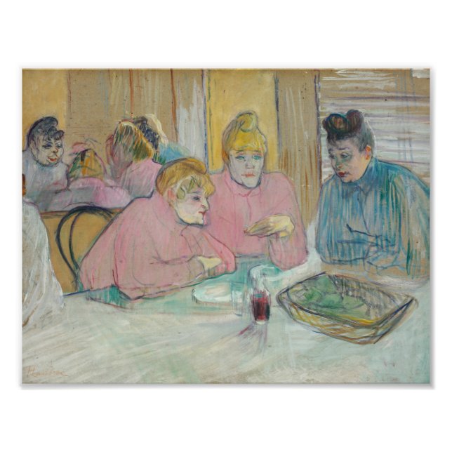Foto Henri de Toulouse-Lautrec - Damas de Comedor (Frente)