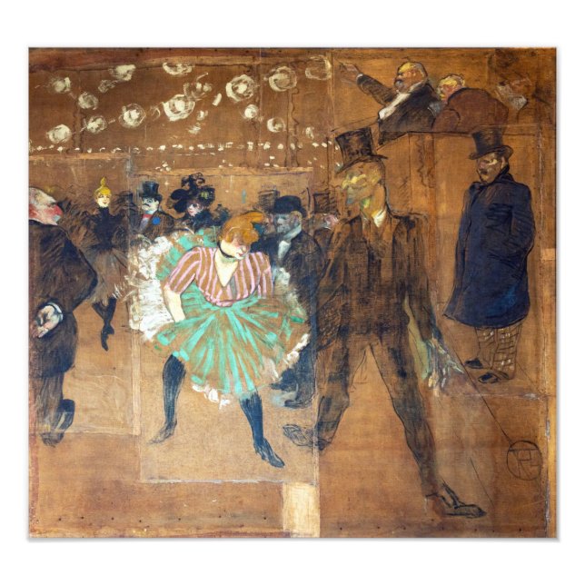 Foto Henri de Toulouse-Lautrec - Danza en la Roque (Frente)