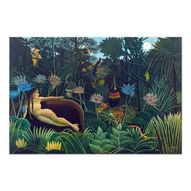 Foto Henri Rousseau - El sueño / Le Reve (Frente)
