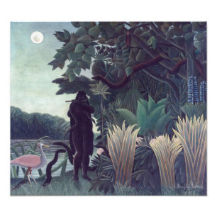 Foto Henri Rousseau - La encantadora de serpientes