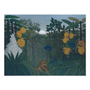 Foto Henri Rousseau - La historia del león