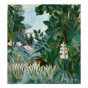 Foto Henri Rousseau - La selva ecuatorial