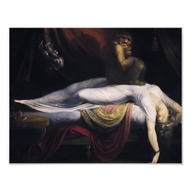 Foto Henry Fuseli - La Pesadilla (Frente)