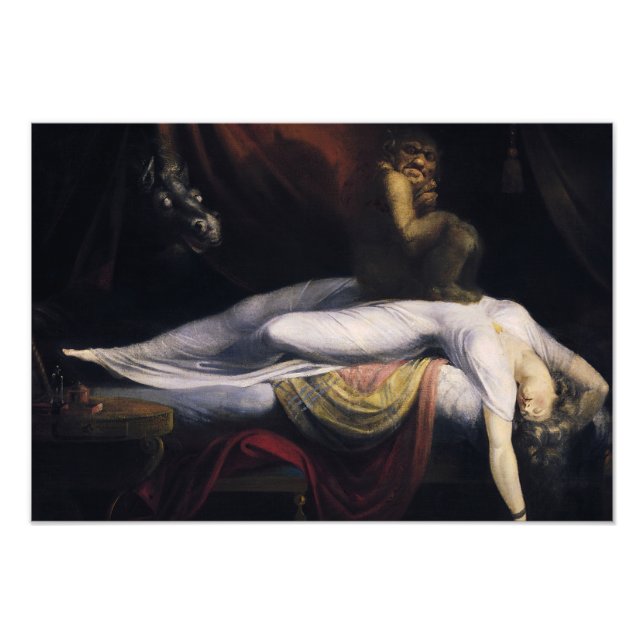 Foto Henry Fuseli - La Pesadilla (Frente)