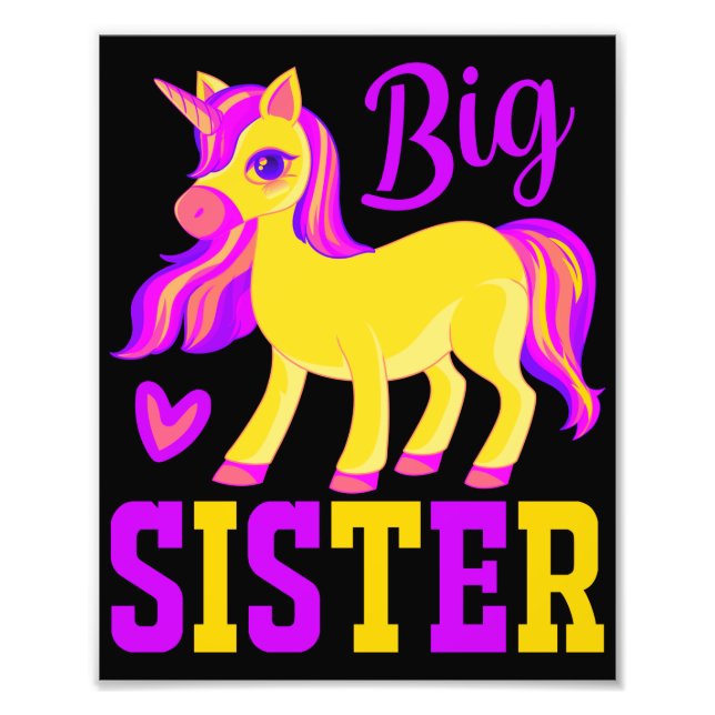 Foto Hermanita Unicornio Mágico (Frente)