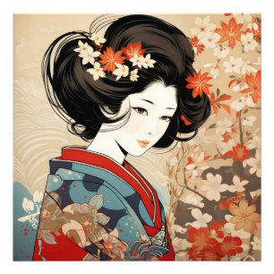 Foto Hermosa cultura japonesa geisha