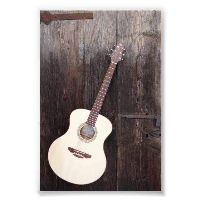Foto Hermosa guitarra bajo (Frente)