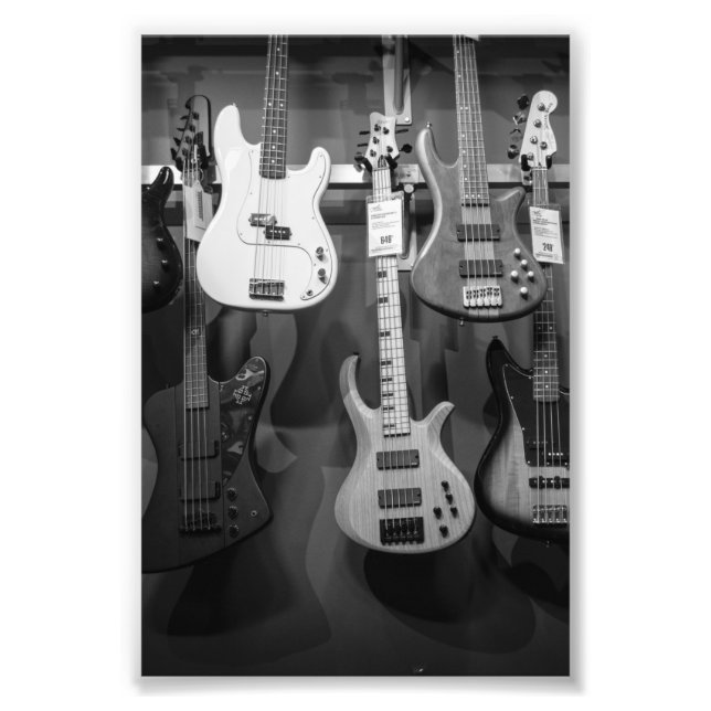 Foto Hermosa Guitarra Bass (Frente)