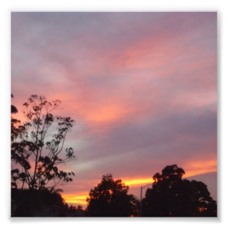 Foto Hermosa puesta de sol en California.