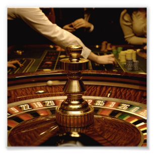 Foto Hermosa ruleta de madera