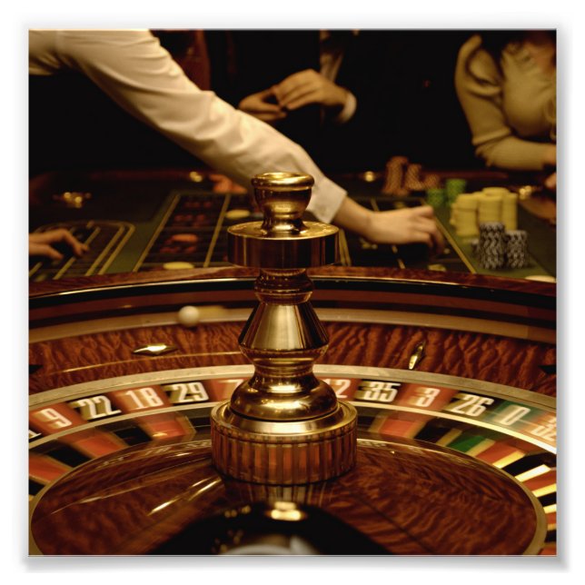 Foto Hermosa ruleta de madera (Frente)