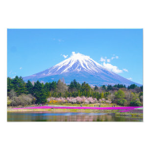 Foto Hermoso Monte Fuji Prefectura de Shizuoka Japón