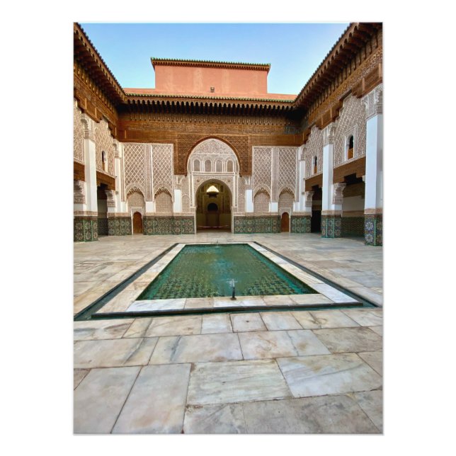 Foto Hermoso patio de Ben Youssef - Marrachech (Frente)