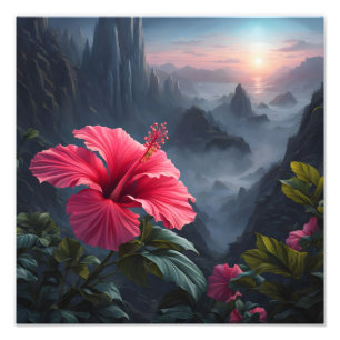 Foto Hibiscus Sunset