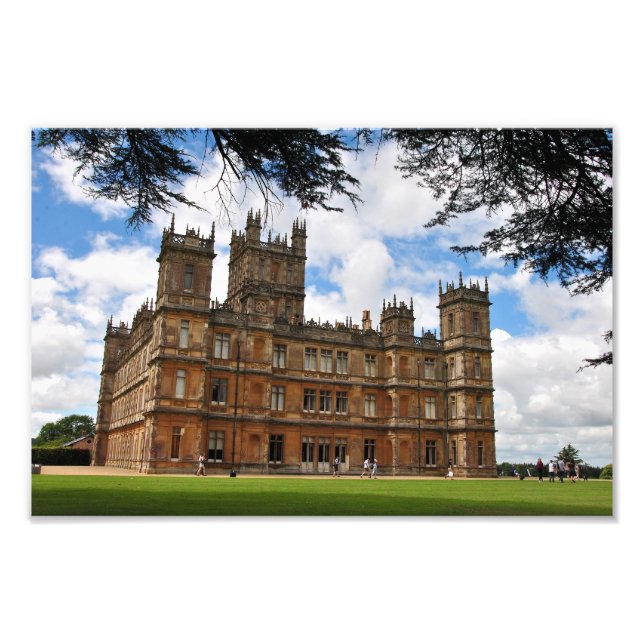 Foto Highclere Castle Downton Abbey Inglaterra Reino Un (Frente)