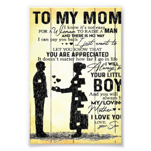 Foto Hijo de mamá, regalo a mi mamá, idea de regalo d