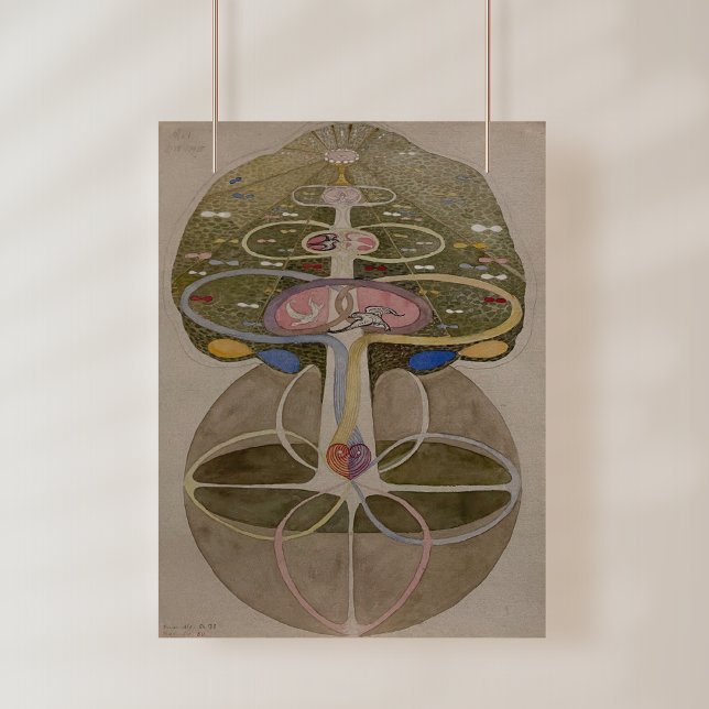Foto Hilma Af Klint, Árbol del Conocimiento No1 Arte Re (Subido por el creador)