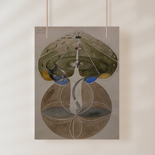 Foto Hilma Af Klint, Árbol del Conocimiento No2 Arte Re (Subido por el creador)