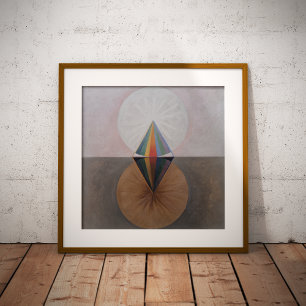 Foto Hilma Af Klint, El Cisne No. 12, Arte Resumen