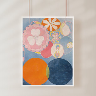 Foto Hilma Af Klint, La Diez Mayor No2, Arte Resumen