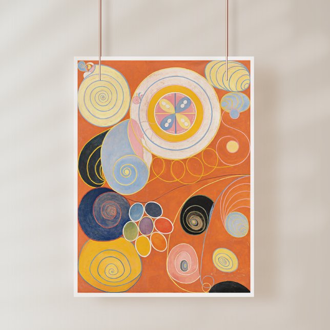 Foto Hilma Af Klint, La Diez Mayor No3, Arte Resumen (Subido por el creador)