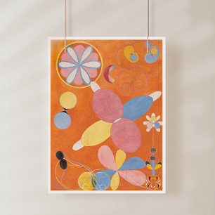 Foto Hilma Af Klint, La Diez Mayor No4, Arte Resumen