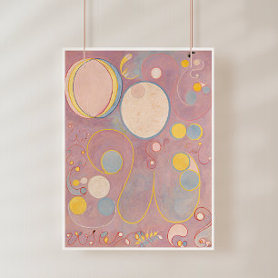 Foto Hilma Af Klint, La Diez Mayor No8, Arte Resumen