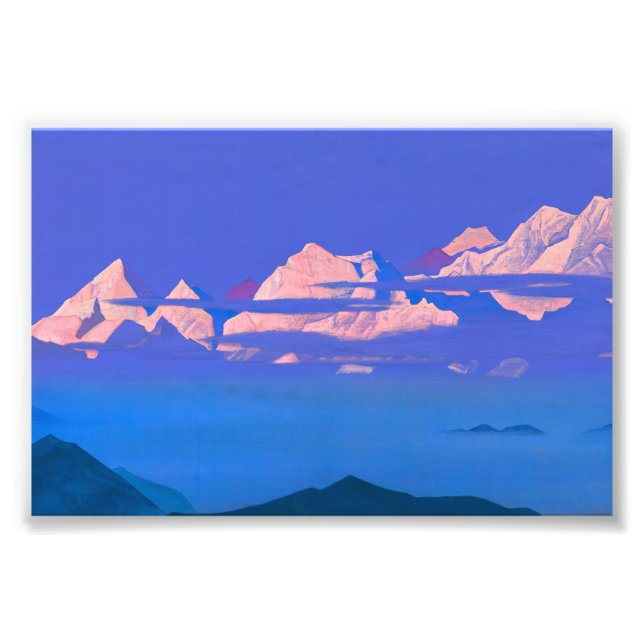 Foto Himalayas por Nicholas Roerich (Frente)