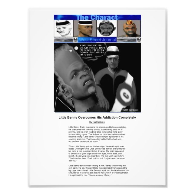 Foto Historias de Charact (Frente)