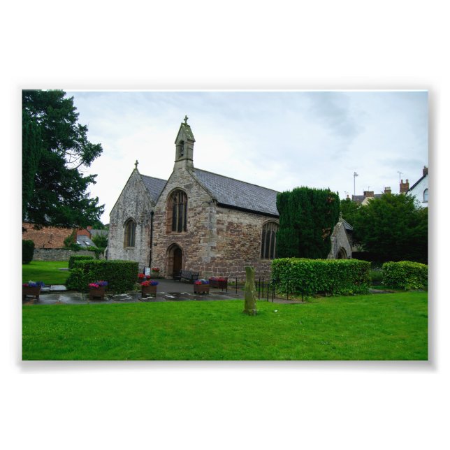 Foto Histórica Iglesia Parroquial de St. Asaph, Gales d (Frente)