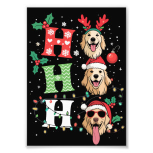Foto Ho Ho Ho Retrievers Dorado de Navidad