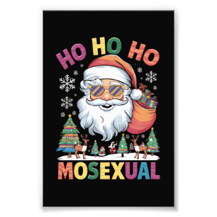 Foto Ho Ho Navidades homosexuales de Santa Holiday Orgu