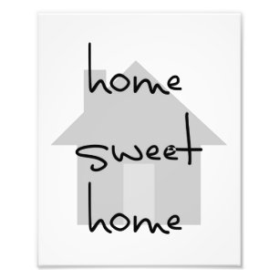 Foto hogar dulce hogar moderno negro blanco gris simple