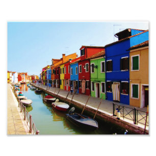 Foto Hogares coloridos de Burano