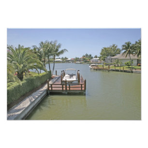 Foto Hogares y muelles en el canal Marco Island Florida