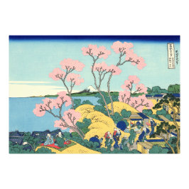 Foto Hokusai Fuji de Gotenyama en el Tōkaidō en Shin