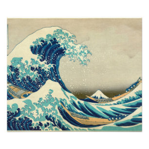 Foto Hokusai Katsushika - Grandes olas