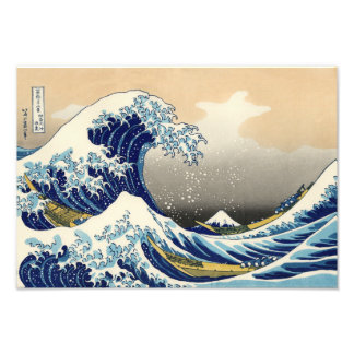 Foto Hokusai La Gran Impresión De Ola
