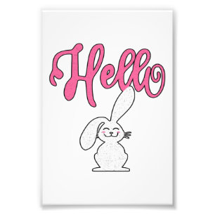 Foto Hola Conejo Bunny  Un regalo para los amantes de l