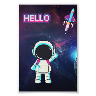 Foto "Hola desde el espacio"