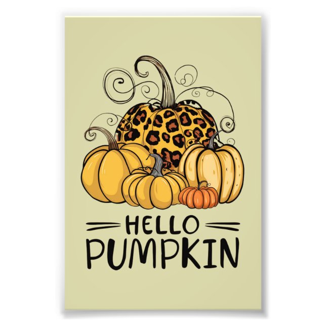 Foto Hola Pumpkin Lover Fall Season Otoño Thanksgivin (Frente)