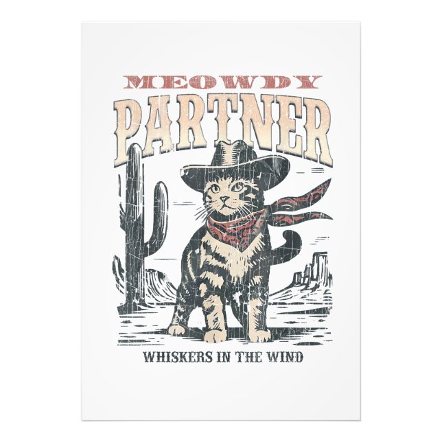Foto Hola Socio Gato Vaquero (Frente)