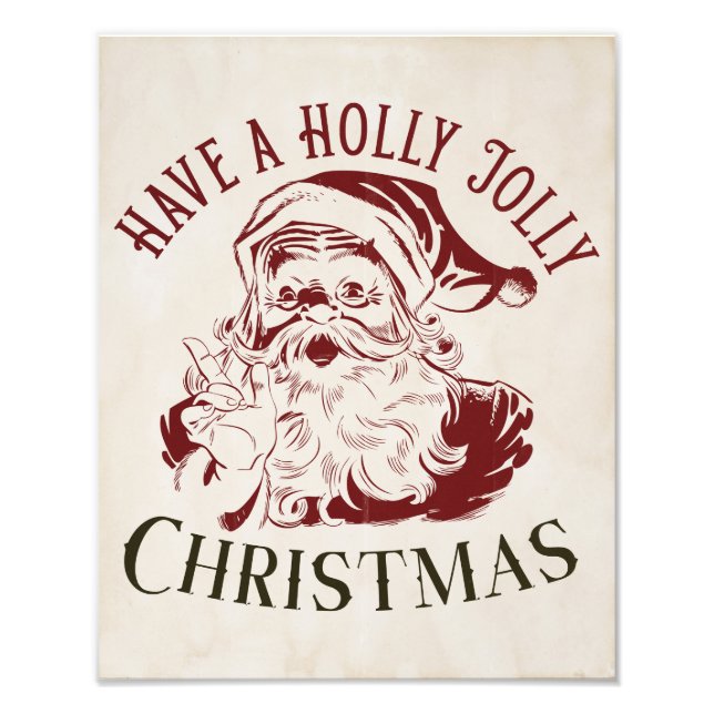 Foto Holly Jolly Vintage Christmas (Frente)